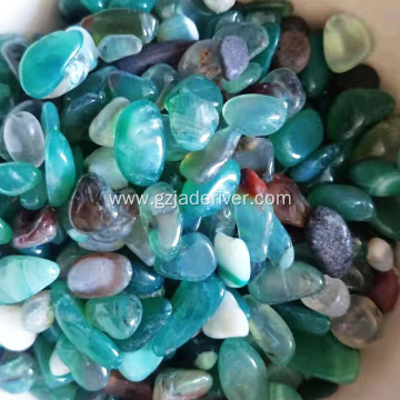 Natural Colorful Onyx Stone Quality Polished Pebbles